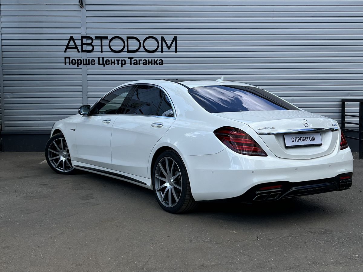 Mercedes-Benz S-Класс AMG Base 63 AMG 4.0 AT 4Matic Long (612 л.с.)