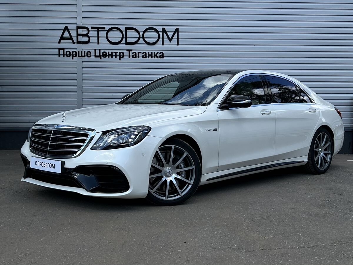 Mercedes-Benz S-Класс AMG Base 63 AMG 4.0 AT 4Matic Long (612 л.с.)