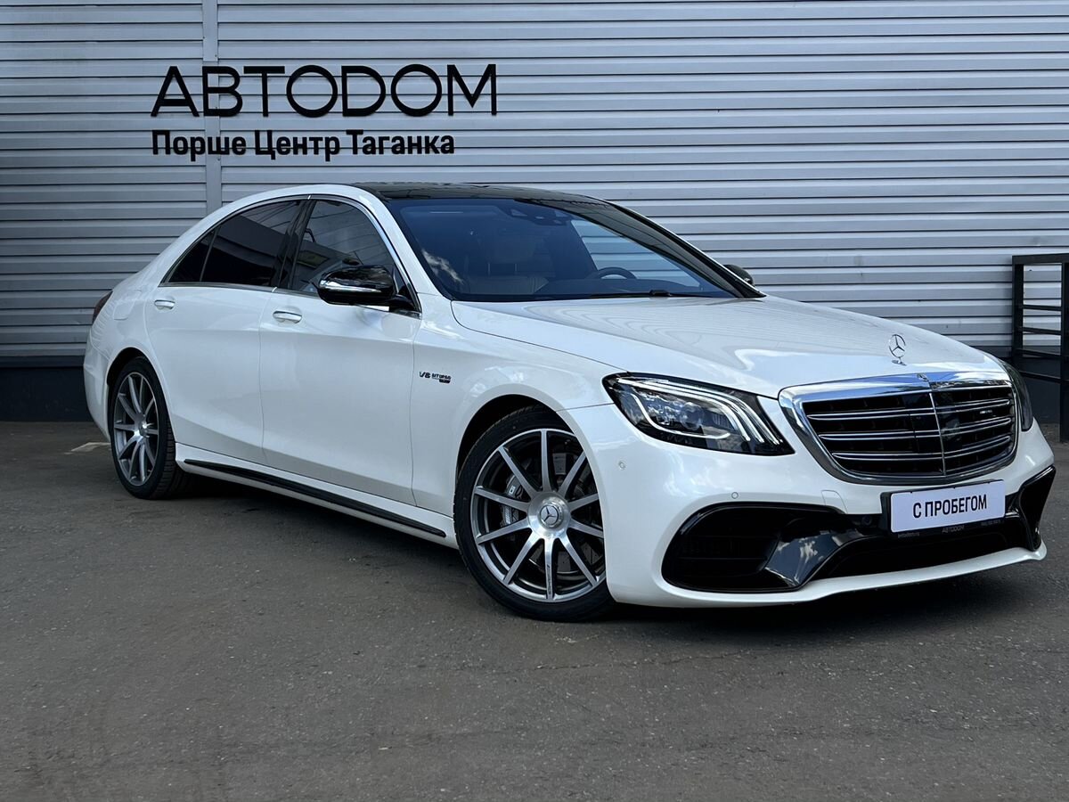 Mercedes-Benz S-Класс AMG Base 63 AMG 4.0 AT 4Matic Long (612 л.с.)